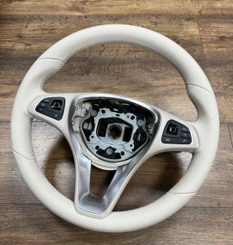 Preview: MB W205 W207 CLA W176 W447 Vito Viano Lenkrad neu beziehen